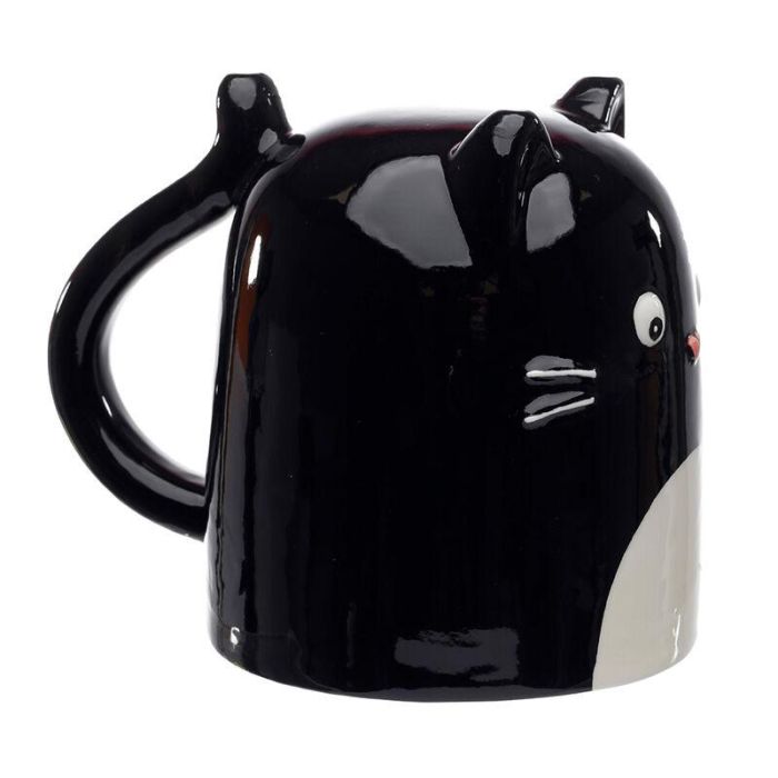 PUCKATOR Taza 3D Gato 500ml Cerámica