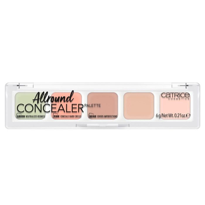 Catrice ALLROUND concealer #010 Paleta Corrector Maquillaje 5 Tonos Cremosos Piel Uniforme Todo Tipo Pieles Vegano 6g 2 Catrice ALLROUND concealer #010 Paleta Corrector Maquillaje 5 Tonos Cremosos Piel Uniforme Todo Tipo Pieles Vegano 6g 2