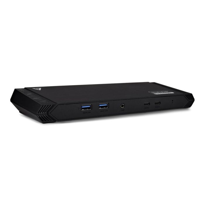 Hub USB V7 DOCKUSBC Negro 65 W 2 Hub USB V7 DOCKUSBC Negro 65 W 2
