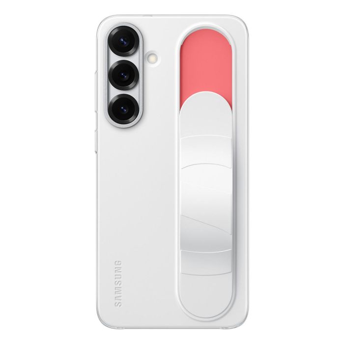 Samsung EF-GS936CWEGWW Funda Standing Grip para Galaxy S25+, Blanco Samsung EF-GS936CWEGWW Funda Standing Grip para Galaxy S25+, Blanco