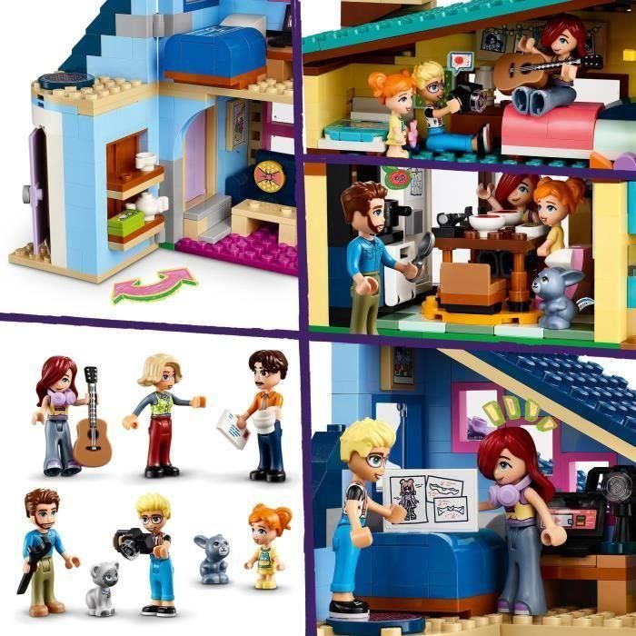 LEGO 42620 Friends Casas Familiares de Olly y Paisley, Muñeca de Juguete con Figuras y Accesorios 3 LEGO 42620 Friends Casas Familiares de Olly y Paisley, Muñeca de Juguete con Figuras y Accesorios 3