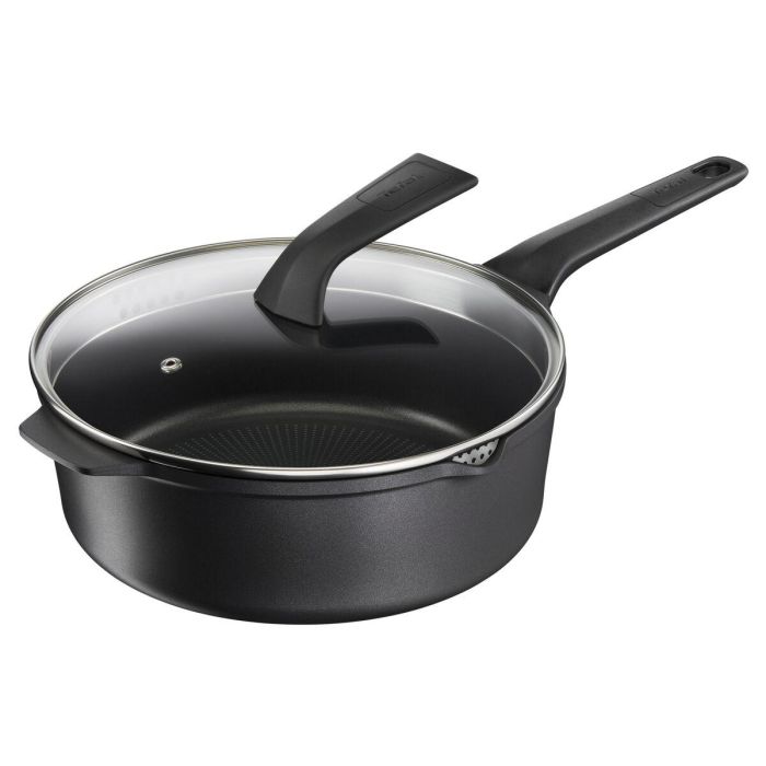 Cacerola Con Tapa Tefal E2493344 Negro 2 Piezas