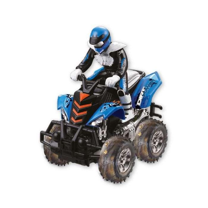 Quad radio control escala 1:14 con bateria 27mhz 27x17x20 cm - modelos surtidos 4 Quad radio control escala 1:14 con bateria 27mhz 27x17x20 cm - modelos surtidos 4