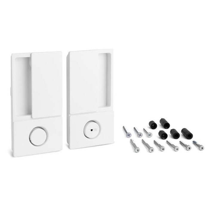 Manilla Wave Para Puerta Batiente Con Cierre De Baño - Diseño Enrasado Con Condena Y Desbloqueo De Emergencia Acabado Cromo Cepillad Cerrad/Picap. Magneticos 2 Manilla Wave Para Puerta Batiente Con Cierre De Baño - Diseño Enrasado Con Condena Y Desbloqueo De Emergencia Acabado Cromo Cepillad Cerrad/Picap. Magneticos 2