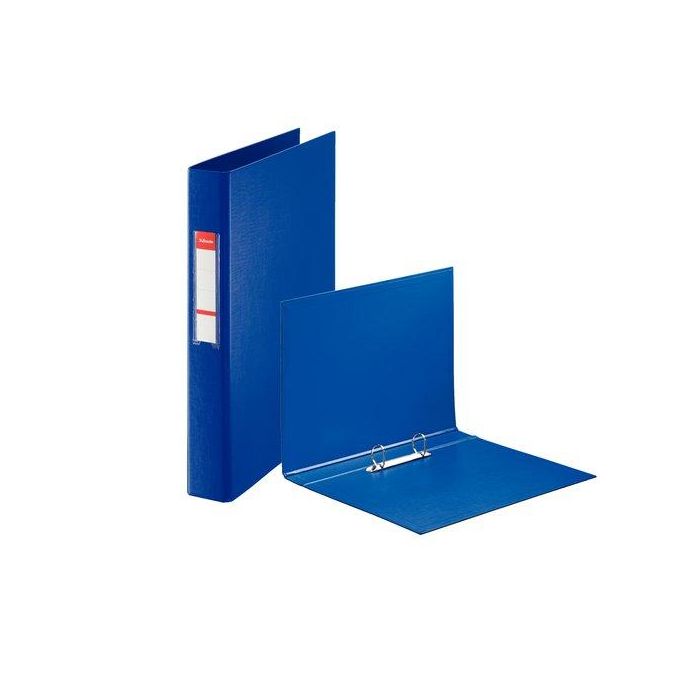 Carpeta De Anillas Esselte Pvc Oficina Fº 2 An.Mixtas 25Mm Azul