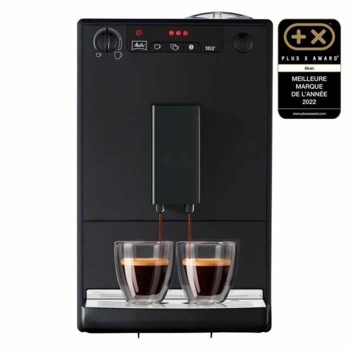 Melitta E950-222 Cafetera Automática con Molinillo Caffeo Solo 15 bares 1.2L 1400W Negro 2 Melitta E950-222 Cafetera Automática con Molinillo Caffeo Solo 15 bares 1.2L 1400W Negro 2