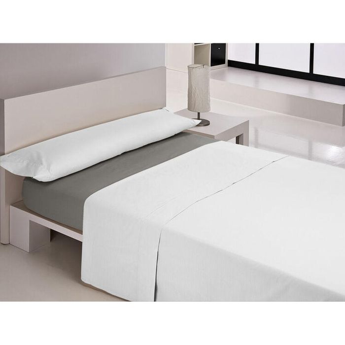 Sábana Bajera Ajustable Happy Home MIX COLORS Antracita Cama de 135 135 x 200 + 30 cm Sábana Bajera Ajustable Happy Home MIX COLORS Antracita Cama de 135 135 x 200 + 30 cm