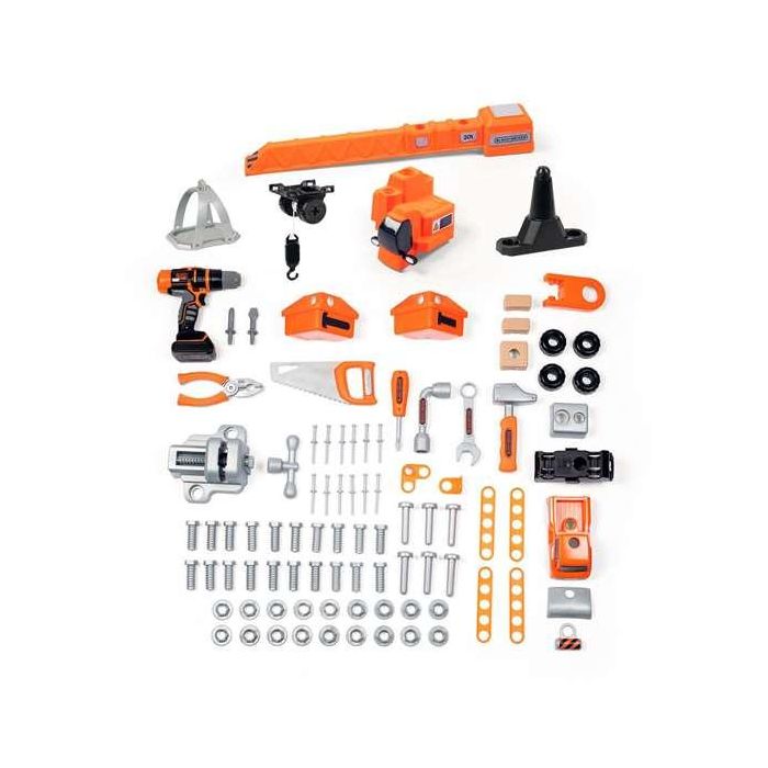 Banco de trabajo black&decker builder. dedicado a la construcción. con 94 accesorios 117x82x34 cm 8