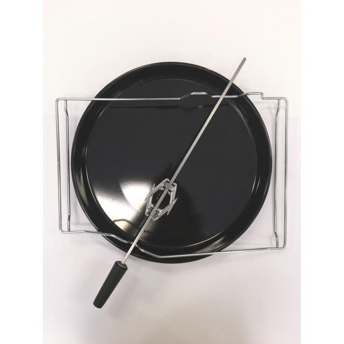 Mini horno - BEKO - BMF50B - 50 L - Multifunción - Calor agitado - 7 funciones - 2400 W - Puerta de cristal extraíble - Negro 3