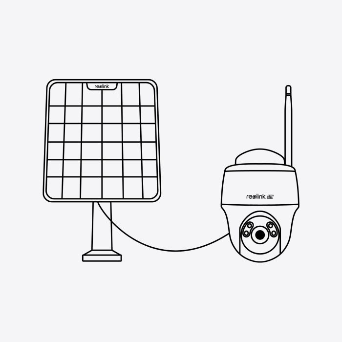 Reolink B430-B Cámara de Seguridad IP WiFi 5MP para Interior/Exterior con Batería, Compatible Alexa/Google Assistant 2