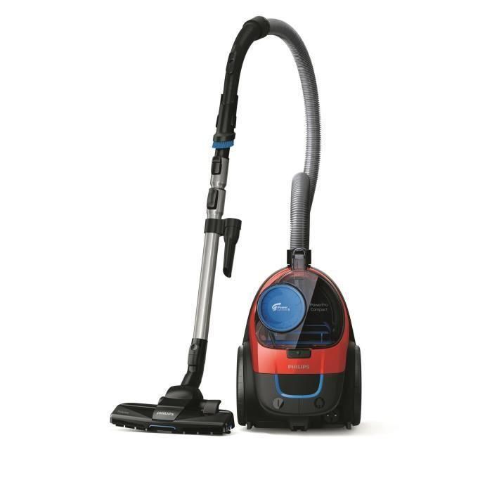PHILIPS FC9330 / 09 Aspiradora compacta sin bolsa PowerPro - 650W - 79 dB - A - Rojo 2 PHILIPS FC9330 / 09 Aspiradora compacta sin bolsa PowerPro - 650W - 79 dB - A - Rojo 2