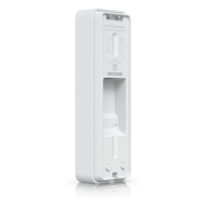 Ubiquiti UVC-Doorbell-Lite-W Timbre Vídeo 5 MP Blanco - Cámara de Seguridad Alámbrica con Visión Nocturna, PoE, Resolución 2560x1920, IPX5 3