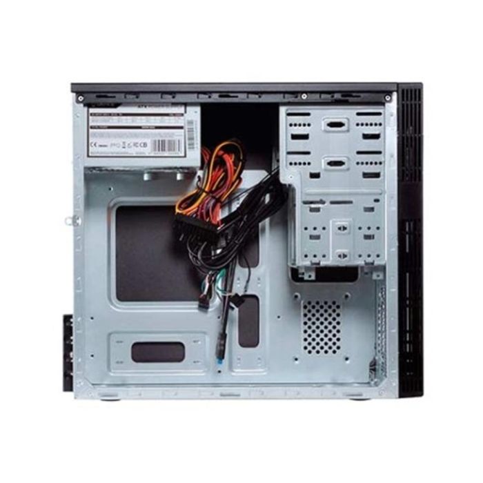 UNYKA Caja Semitorre Micro-ATX GREY RAIN EVO 500W USB 3.0 Negra 52088 4