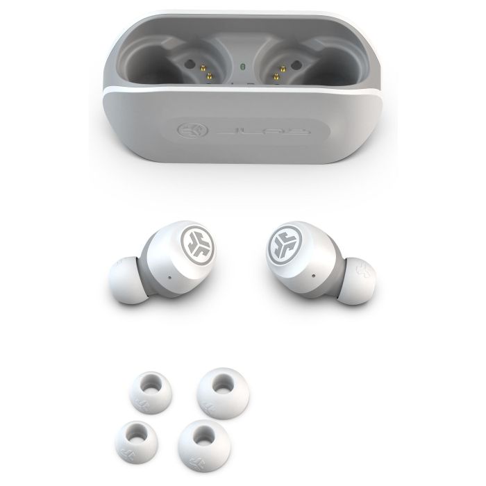 JLab Audio GO Air True Wireless Earbuds Auriculares Inalámbricos Bluetooth 5.0 IP44 20h Batería Blanco 6 JLab Audio GO Air True Wireless Earbuds Auriculares Inalámbricos Bluetooth 5.0 IP44 20h Batería Blanco 6
