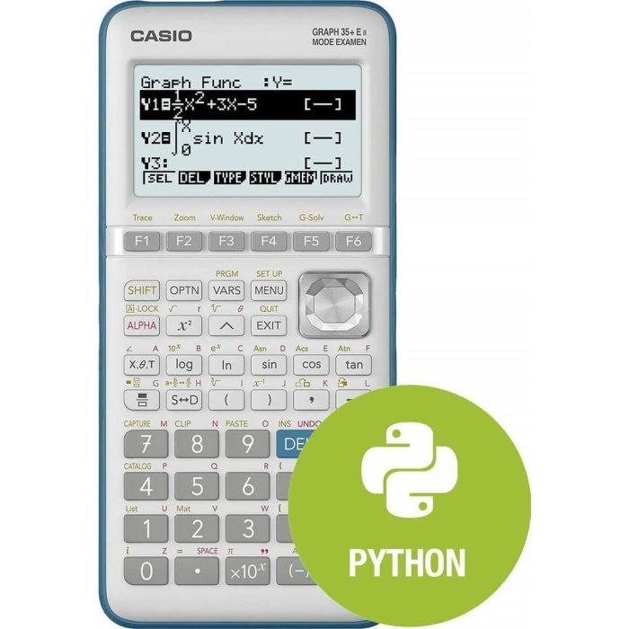 Casio Graph 35 + E II Calculadora Gráfica Científica Programable Python 2