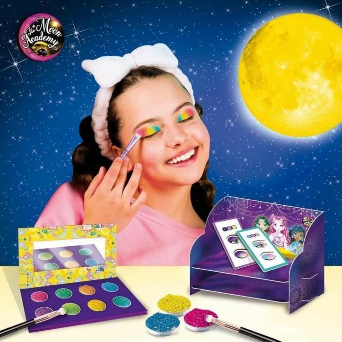 Lisciani Giochi LIS8008324110650 Kit de Ocio Creativo THE MOON ACADEMY Sombras de Ojos Estuches para Sombras de Ojos 1