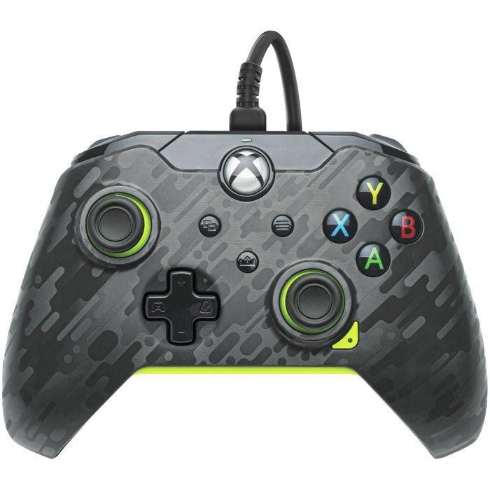PDP AUC0708056068509 Gamepad MAN FIL XBOX con Cable, Vibración, Eléctrico Carbono 5