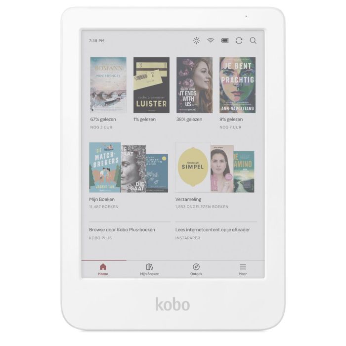 eBook Kobo N367-KU-WH-K-CK Blanco 16 GB 6"