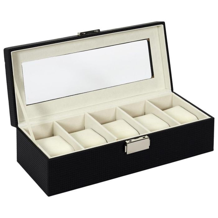 Caja Para 5 Relojes Home Deco Factory 2 Caja Para 5 Relojes Home Deco Factory 2