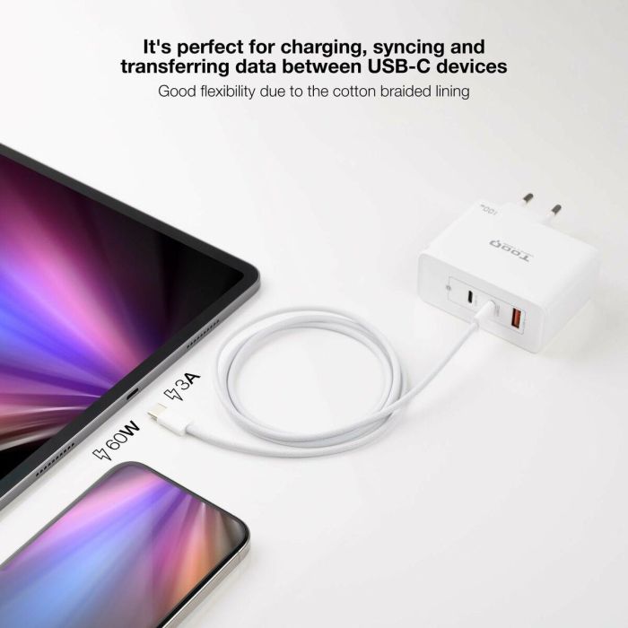 Cable USB NANOCABLE 10.01.6002-CO 2 m Blanco (1 unidad) 4 Cable USB NANOCABLE 10.01.6002-CO 2 m Blanco (1 unidad) 4