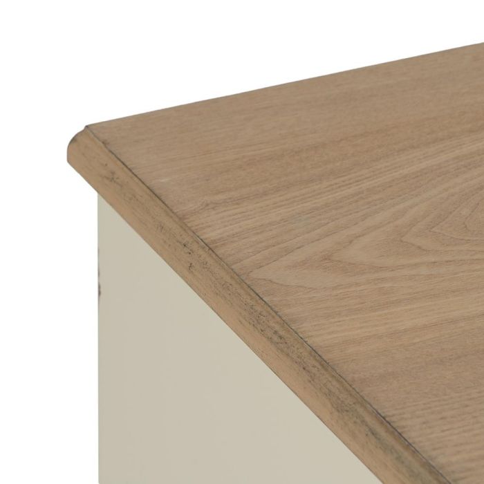 Cómoda Natural-Crema Madera 100 X 45 X 80 cm