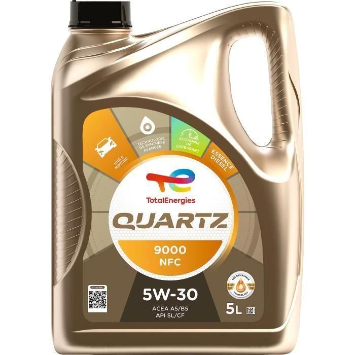 Aceite del motor - Totalnergies - Quartz 9000 NFC 5W -30 - 5L 1 Aceite del motor - Totalnergies - Quartz 9000 NFC 5W -30 - 5L 1