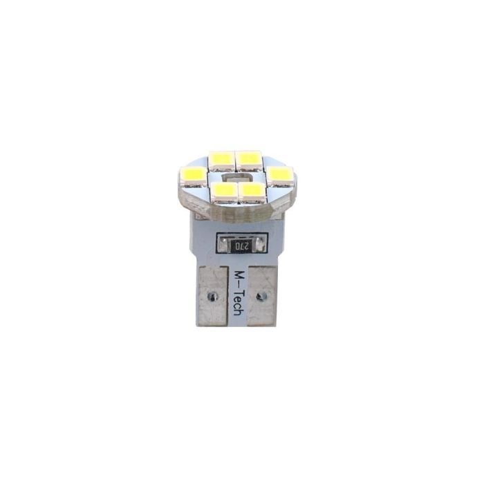 Blister 2X Led L079 W - W5 W 6XSmd3528 Blanco MTECLB079W 2