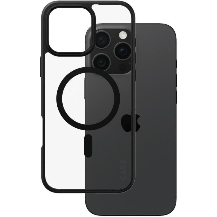 CARE Funda MagSafe Urban Combat Black para iPhone 16 Pro Max
