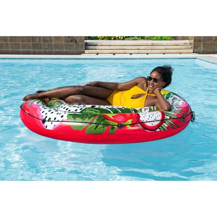 Bestway Isla Flotante Hinchable con Cuerda Fruta de la Pasion D188cm Playa y Piscina 43720 2