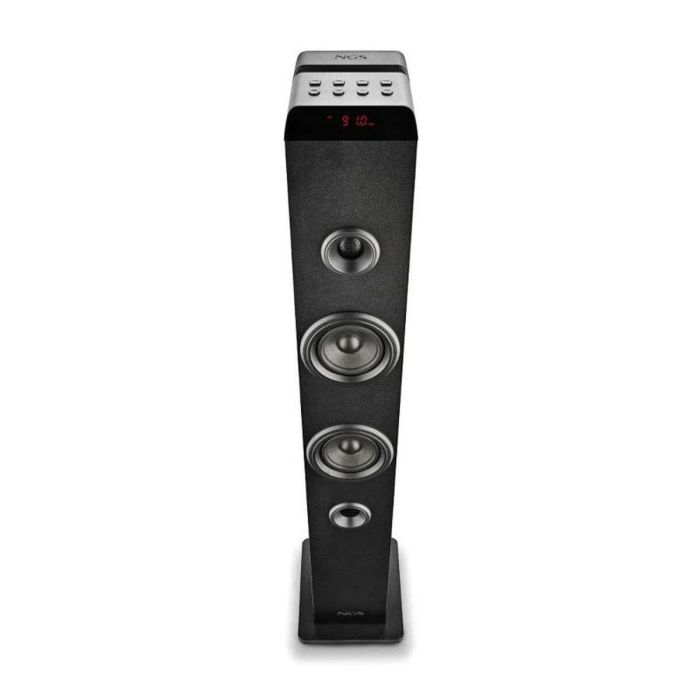 NGS SKYCHARMPRO Torre de Sonido 50W Bluetooth 5.4 con Broadcasting, USB, Óptica, Auxiliar y Radio FM 7