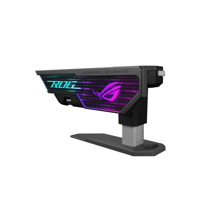 Asus Soporte Tarjeta Gráfica XH01/GRY/ARGB/VGA Holder Negro Gris para Cajas Asus 2