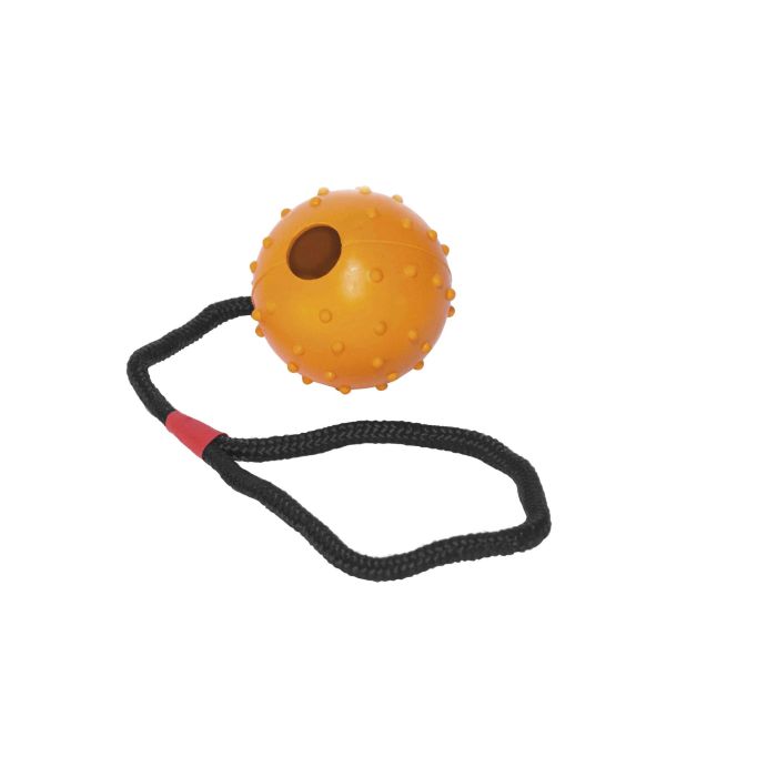 Gloria Pelota de Goma Flexible y Resistente con Cuerda para Perros | Juguete Dispensador de Premios Diám. 7cm L. 30cm Surtida 1 Gloria Pelota de Goma Flexible y Resistente con Cuerda para Perros | Juguete Dispensador de Premios Diám. 7cm L. 30cm Surtida 1