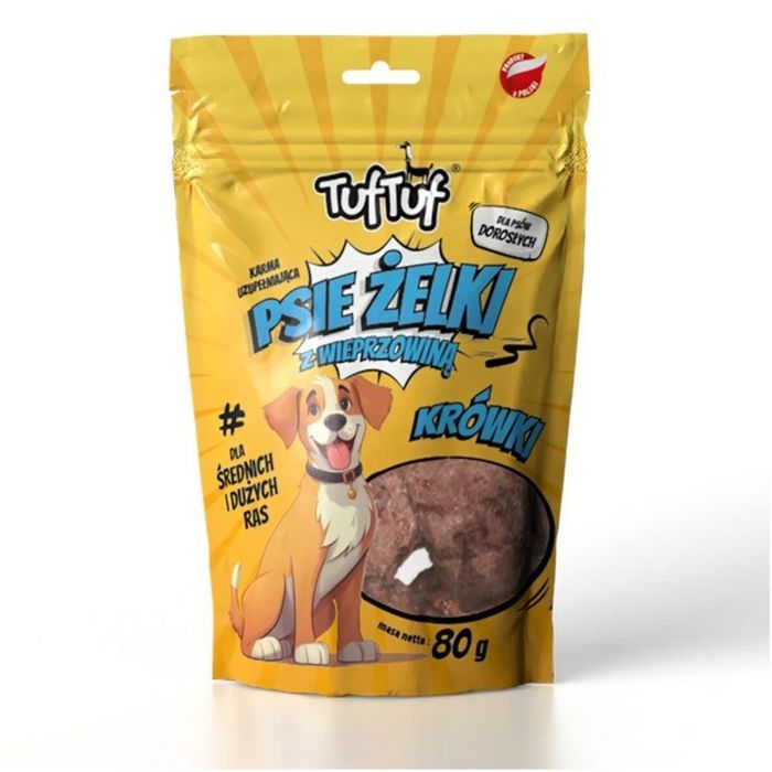 Snack para Perros Tuftuf Cerdo 80 g 0 Snack para Perros Tuftuf Cerdo 80 g 0