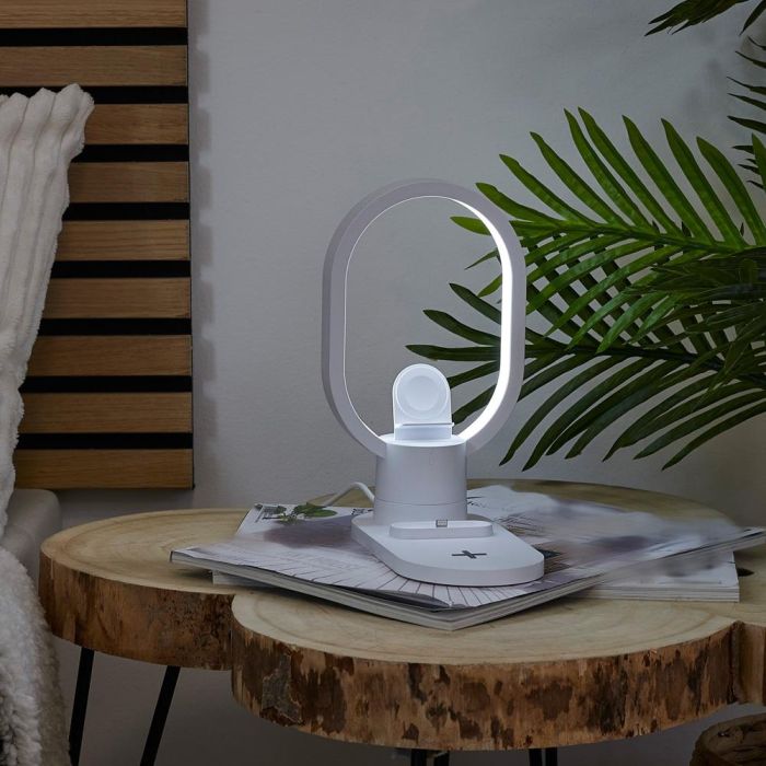 Lámpara Led Cargador Inducción Home Deco Factory 5