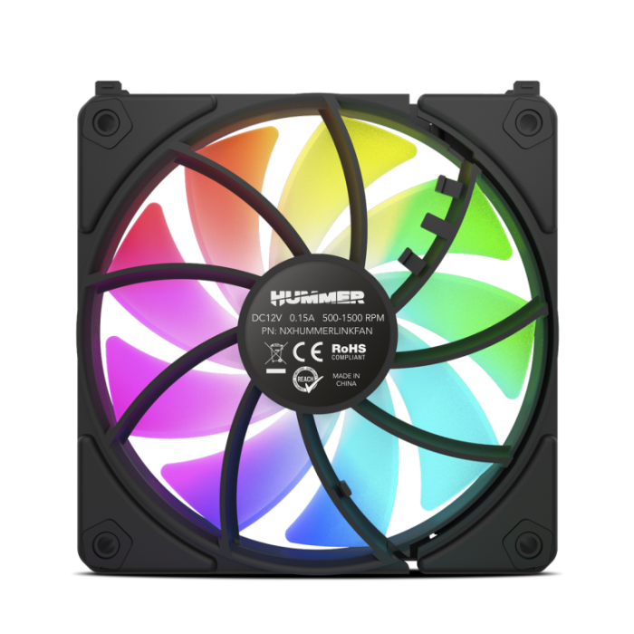 Ventilador Nox Easy Link/ ARGB/ 12cm Ventilador Nox Easy Link/ ARGB/ 12cm