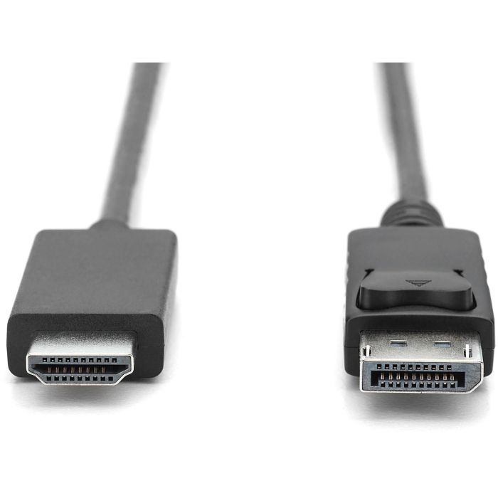Digitus DisplayPort > HDMI (ST-ST) 2m Adapterkabel 4K 60Hz Black 1
