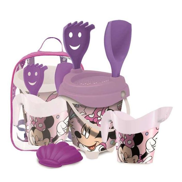 Mochila con cubo castillo minnie 32x25x18 cm - modelos surtidos Mochila con cubo castillo minnie 32x25x18 cm - modelos surtidos