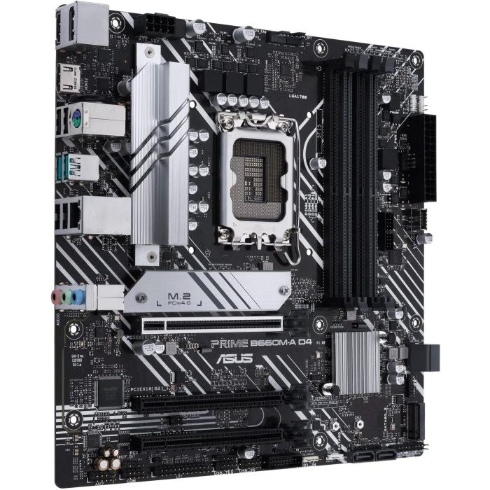 Asus 90MB19K0-M1EAYC Placa Base Prime B660M-A D4-CSM Socket LGA 1700 Intel B660 Micro ATX DDR4 PCIe 4.0, M.2 para 12ª/13ª Gen 2