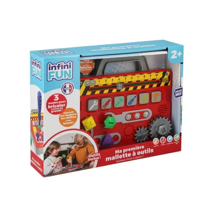 KD Funda de Herramientas - My First Tool Case - 6 Actividades y 3 Modos de Juego para una Diversión Segura - KD8436538676400 1 KD Funda de Herramientas - My First Tool Case - 6 Actividades y 3 Modos de Juego para una Diversión Segura - KD8436538676400 1