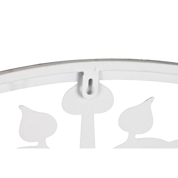 DKD Home Decor Decoración Pared Oriental Blanco Negro Metal Buda 100 x 100 x 1 cm (2 Unidades) 3