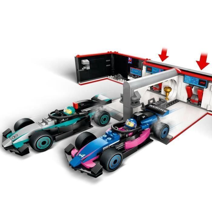 Lego City Formula 1 graraje Con 3 Lego City Formula 1 graraje Con 3
