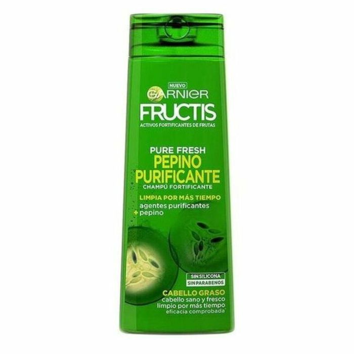 Garnier Fructis Pure Fresh Pepino Purificante Champú