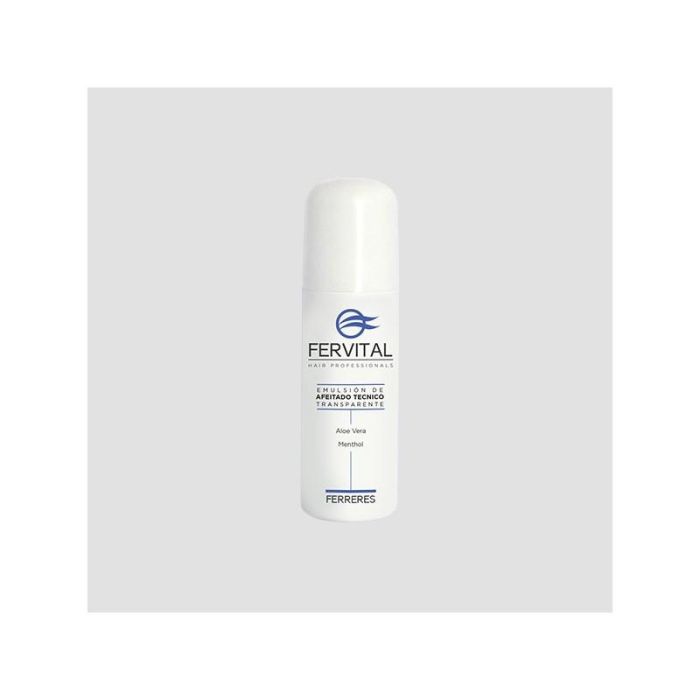 Fervital Emulsión de Afeitado Técnica para Hombre 100 ml – Hidrata y Precisión Visible