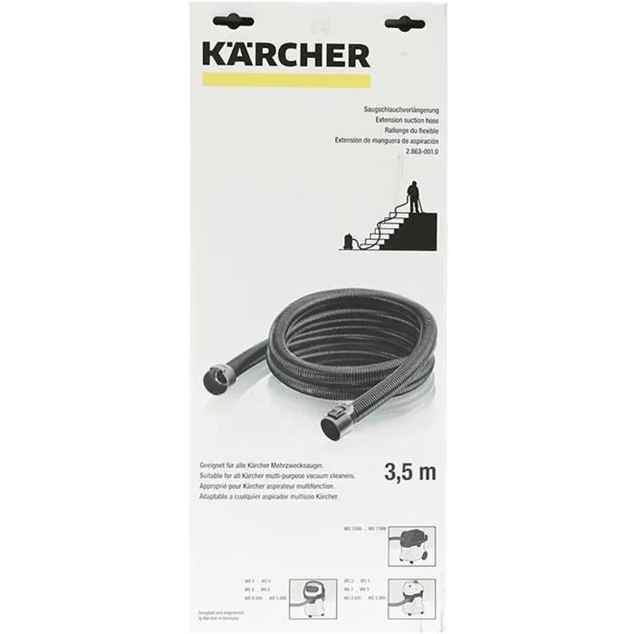 Karcher 2.863-305.0 Prolongación de manguera de aspiración 3,5 m 3
