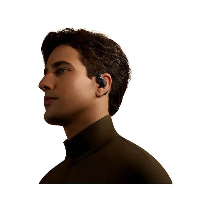 Shokz OpenFit 2+ Auriculares Inalámbricos Negro para Llamadas y Música IP55 Resistentes al Sudor y Agua 4