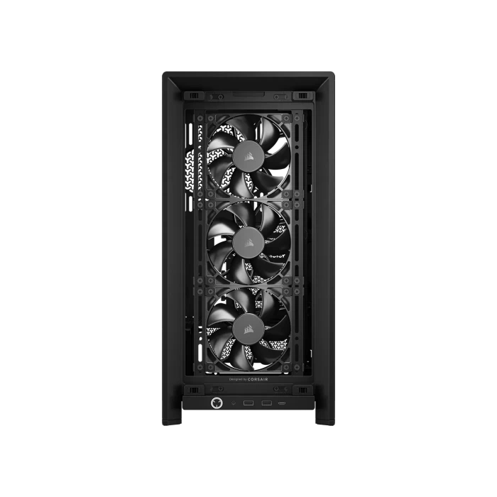 Corsair Torre Midi 4000D RS Negra CC-9011312-WW PC Gaming Vidrio Templado 1