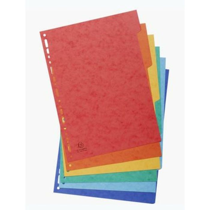 Separadores Exacompta NATURE FUTURE Multicolor A4 (50 Unidades) 7 Separadores Exacompta NATURE FUTURE Multicolor A4 (50 Unidades) 7
