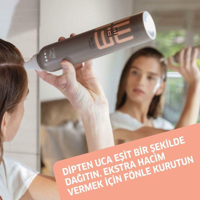 Wella Professionals EIMI Extra Volume, espuma voluminizadora de peinado para cabello, fijación nivel 3, 500 ml 3 Wella Professionals EIMI Extra Volume, espuma voluminizadora de peinado para cabello, fijación nivel 3, 500 ml 3