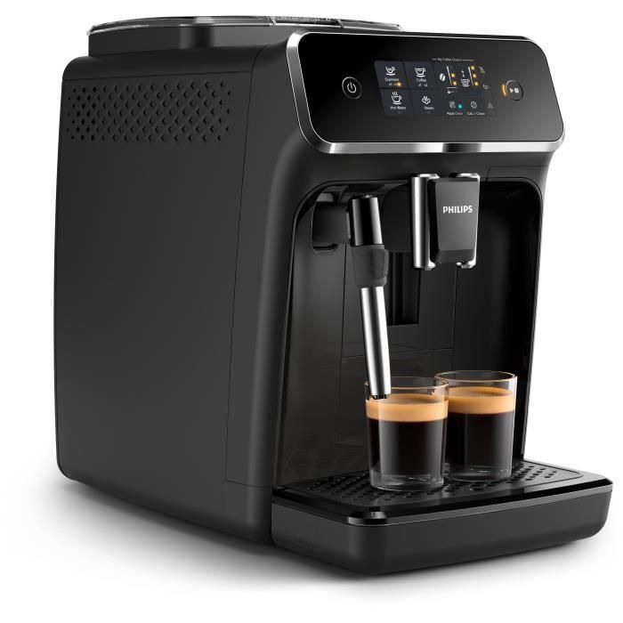 Molinillo para máquina de café espresso automática - PHILIPS - EP2225/10 - 1500 W - 275 g de granos - Negro mate 2 Molinillo para máquina de café espresso automática - PHILIPS - EP2225/10 - 1500 W - 275 g de granos - Negro mate 2