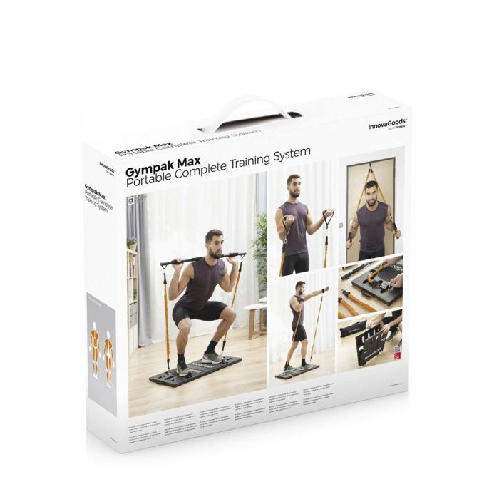 Sistema de Entrenamiento Integral Portátil con Guía de Ejercicios Gympak Max InnovaGoods 1